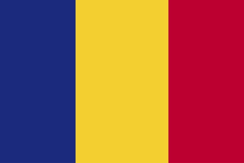 the flag of Romania